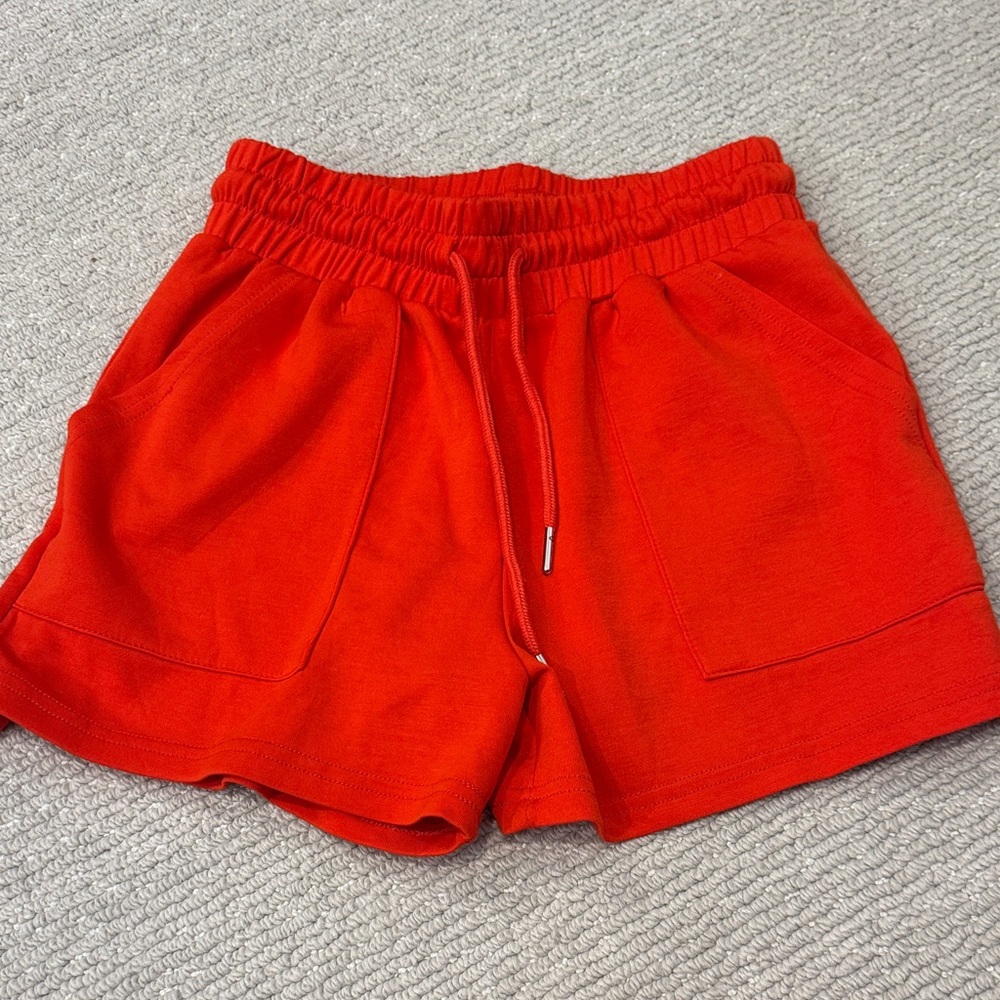 Happily grey cotton shorts